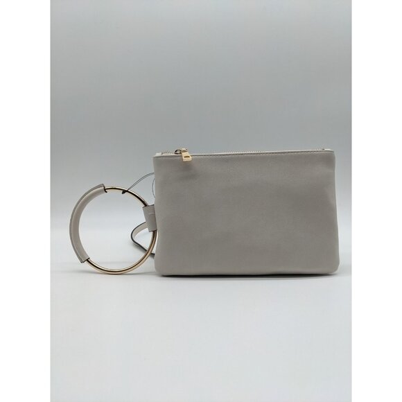 INC Charlii bangle handle women's crossbody bag clutch - WHITE/ BONE / OFF-WHITE - Picture 4 of 11